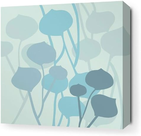 inhabit Seedling in Light Cornflower : 24"x34" Canvas