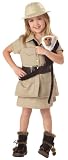 Girls Little Girl Zoo Keeper Costume - Toddler
