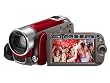 Canon LEGRIA FS200 SD-Camcorder (SDHC/SD/MMC-Card, 37-fach opt. Zoom, 6,9 cm (2,7 Zoll) Display) rubinrot
