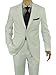 Giorgio Napoli GN Men's Two Button 2 Piece Suit Set Modern Fit Jacket with Pant