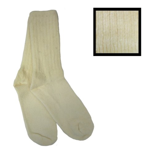 Womens White Universal Merino Wool Socks Style 340-00