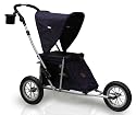 Doggie Jogger Stroller-Navy Blue