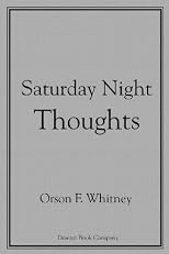 Saturday Night Thoughts