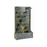Kenroy Homes 50375SL Watercross Outdoor Floor Fountain, Natural Slate