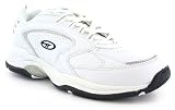 Mens White Hi Tec Sports Cross Trainers - White/Silver - UK 6-14