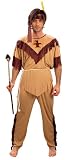 Mens Costume: Native American Warrior