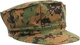 5663 GOVERNMENT SPEC 2-PLY WOODLAND DIGITAL CAMO MARINE CORPS FATIGUE CAP (LARGE)