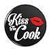 Kiss the Cook Pinback Button Pin Badge - 3