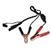 Battery Tender 081-0069-4 Alligator Clips with Black 2-Pin Quick Disconnect Plug