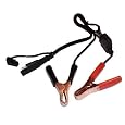 Battery Tender 081-0069-4 Alligator Clips with Black 2-Pin Quick Disconnect Plug