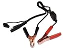 Battery Tender 081-0069-4 Alligator Clips with Black 2-Pin Quick Disconnect Plug