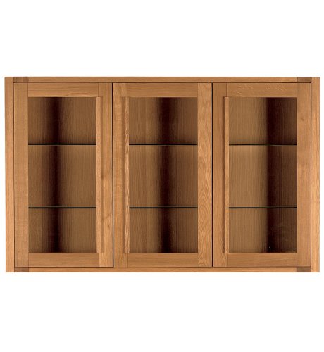 Sonoma 3-Door Glazed Dresser with Lights

