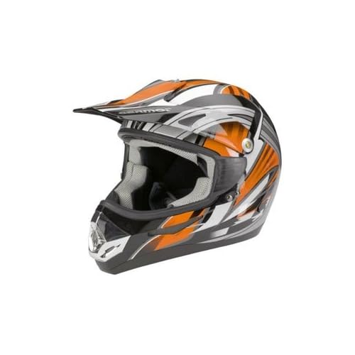 Germot 520 Cross Helm schwarz / silber / orange