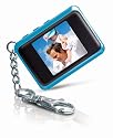 Coby 1.5-Inch Digital Photo Key Chain (Blue)