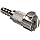 Bel-Art Scienceware Chrome Plated Brass Stat-O-Lok Quick Disconnect Tube Fitting, Tube ID, Male