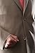 Giorgio Cerruti Men's 2 Button Super 150s Extra Fine Tan Dress Suit with Flat Front Pants