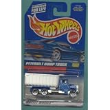 Mattel Hot Wheels 1999 1:64 Scale Blue and White Peterbilt Dump Truck Die Cast Car... by Mattel