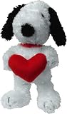 Produkt-Bild: United Labels 0106828 - Peanuts-Snoopy Beanbag stehend mit Herz 15 cm