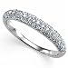 14K White Gold Ladies Diamond Anniversary Band