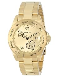 Invicta Womens 14733 Angel Analog Japanese-Quartz Two Tone Watch