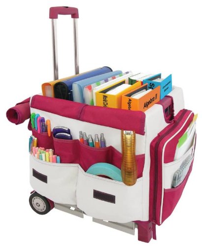 Saddle Bag Organizer for Universal Rolling Cart Cart Included: Yes