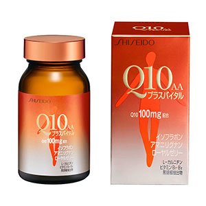 資生堂 コエンザイム Q10AA プラスバイタル 90粒 ”45歳から若さを元気づけるエネルギー”