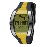 Puma Men's Active Collection Fluctuation Black and Yellow Watch #PU910191003