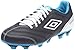 Umbro Turbine Fg, Chaussures football homme - Noir/Blanc/Bleu/Electrique, 45 EU  : image