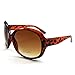 HuntGold 1X Lady Girl Popuplar Graceful Sunglasses Retro Vintage Big Frame Goggles Shades Eyeglass(leopard)