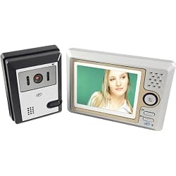 Hands-Free 2-Wire Color Video Intercom System With 5" LCD