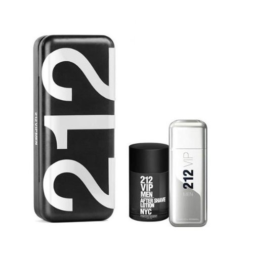 Carolina Herrera 212 Vip Gift Set for Men (Eau de Egypt Ubuy