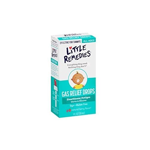 !& Little Remedies Tummys Gas Relief Drops Natural Berry Flavor 1 Ounce
