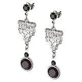 Chicago Bulls Earrings NBA Logo w/ Team Colors