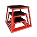 Plyometric Platform Box Set- 6, 12, 18″ Red