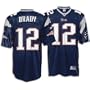 Tom Brady Patriots Reebok Men's NFL Authentic Team Color Jersey