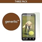 Generiks TM HTC EVO 3D *ANTI-GLARE* Screen Protectors (3 Pack!!!)