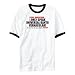 T-Shirt Ringer White  I Only Speak Universal Bantu Vernacular  Languaje