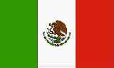Mexico 4x6 Foot Polyester Flag