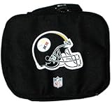 Pittsburgh Steelers All Black Color NFL Football Insulated Lunch Bag Tote