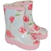 Pink Rose Welligogs Kids Wellies Laura