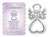GRANDMOTHER Angel Tac Pin Carded w/ Verse