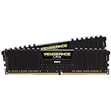 Corsair Vengeance LPX 16GB (2x8GB) DDR4 DRAM 3200MHz (PC4-25600) C16 Memory Kit - Black (CMK16GX4M2B3200C16)