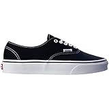 Vans Authentic Black Canvas Mens Trainers