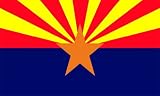 Freeshipping - 3x5ft Polyester USA---Arizona Flag #F203