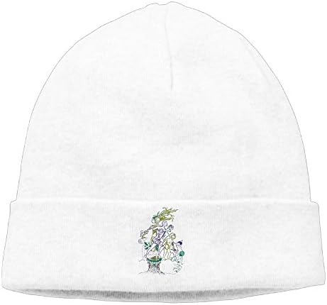 Dmt Molecule Print Classic Oversized Baggy Winter Knit Hats Cap