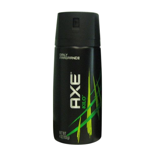 Axe body spray for men, kilo 4 oz (pack of 6)