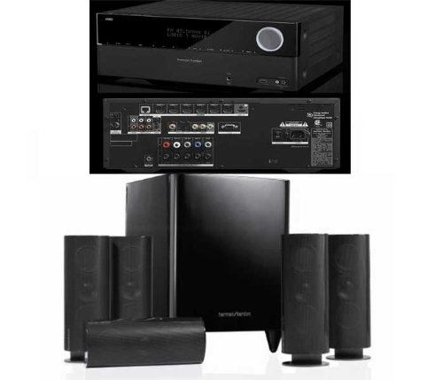 Harman Kardon HKTS60 Complete 5.1 System with Harman Kardon AVR1700