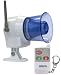 Ideal Security Inc. SK626 Wireless Indoor-Outdoor Siren with Remote Control