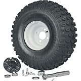 ATV Tire, Wheel, Hub and Axle Kit - 22 x 11 x 8in.