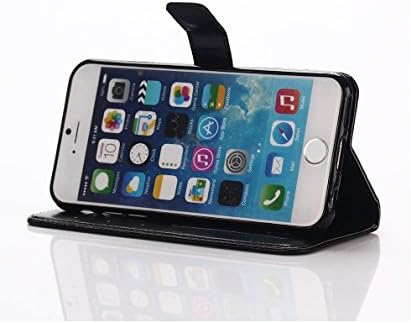 iPhone 6 Plus & 6S Plus (5.5") : Genuine Leather iPhone Case with Wallet Cover & Card Slots iPhone 6 Plus & 6S Plus (Brown)